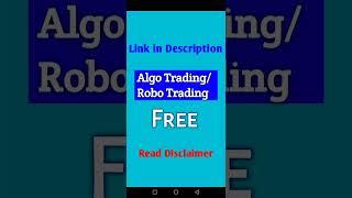 Free Algo Trading | Free Robo Trading | Tradetron Sign Up #algotrading #robotrading #tradetron