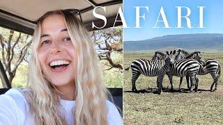 SAFARI in Tanzania was a CHALLENGE! (Ngorongoro & Serengeti)