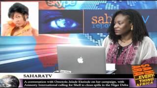 Omotola Jalade Ekeinde on SaharaTV