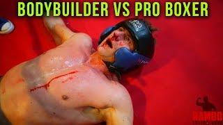 Bodybuilder vs Pro Boxer Allan Green