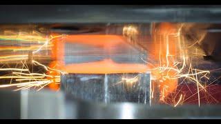 Slow motion linear friction welding of Titanium