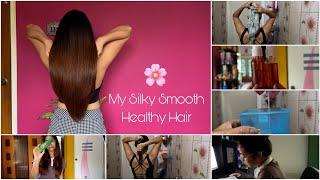 My Simple hair care Routine | Steps For Healthy Smooth Soft Shiny hair | priyanka malick