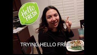 Trying Hello Fresh | NOT SPONSORED