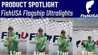 FishUSA Flagship Ultralight Spinning Rods