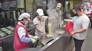 웨이팅은 기본 하루1,000그릇 팔리는 광명시장 맛집 홍두깨 칼국수ㅣkorean popular handmade noodle(kalguksu) - korean street food