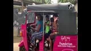 Sri Lankan single mums turn taxi drivers to escape poverty