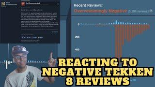 Reacting To Negative Tekken 8 Steam Reviews!
