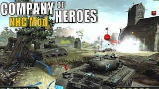 Strategy game - Company of Heroes NHC Mod - Route N13 war #strategygames #tankwar #companyofheroes