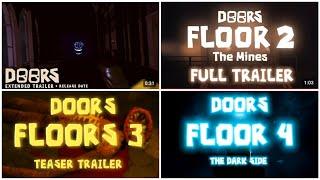 Trailer Comparison: Doors Floor 1 Vs Doors Floor 2 Vs Doors Floor 3 Vs Doors Floor 4