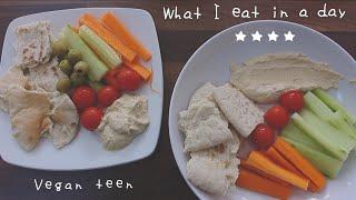 what I eat in a day *vegan teen* uk