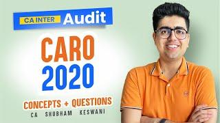 CARO 2020 Revision | CA Inter May/Sep'25 Exams | CA Shubham Keswani (AIR 8)