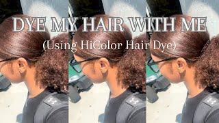 dye my hair w/ me for back to school | Jada Amadja’