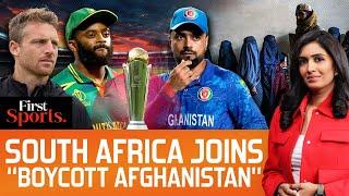 Champions Trophy: SA Join "Boycott Afghanistan", Pressure On ICC? | First Sports With Rupha Ramani