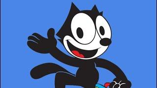 Felix the Cat Intro on Cartoon Retro