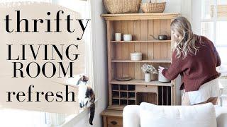 Thrifty Living Room Refresh!