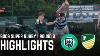 Exeter University vs Nottingham University | Full Highlights | BUCS Super Rugby