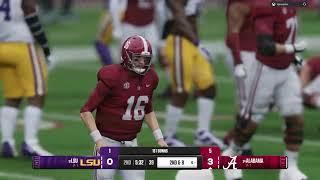 #12 LSU vs #24 Alabama The Battle for College Football Supremacy