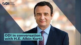 ODI in conversation with H. E. Albin Kurti