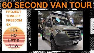 60 Second Van Tour: Project Yonder Freedom 4X