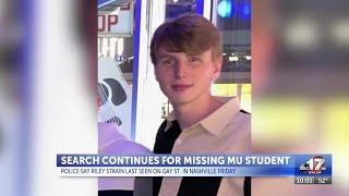 Nashville police look for missing University of Missouri student after phone goes quiet