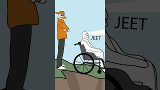 Jeet gets launched… and the gas hits different  #degen #crypto #funnyanimation