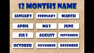 What is the name of 12 months? Twelve Months | Eso Pori