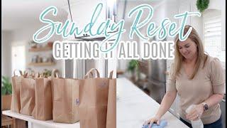 SUNDAY HOME RESET | getting things done | simple joy filled living