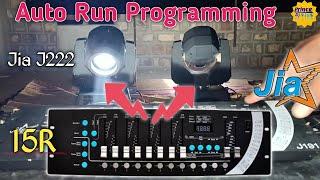 Jia 15r Programming on dmx 512 | jia j222 programming on j191 | how to run sharpy on dmx #jia15r