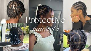 Must-See! 5 Amazing Protective Hairstyles for Short 4C Hair | TWA Ideas for Natural Hair Queens