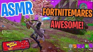 ASMR Gaming  Fortnitemares New Update is Awesome! Gum Chewing  Controller Sounds + Whispering 