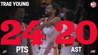 TRAE YOUNG 20/20 GAME & HALFCOURT BUZZER BEATER  Full Highlights