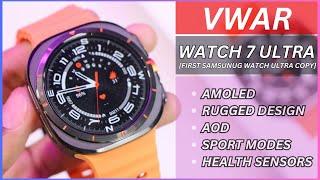 First Samsung Watch Ultra REPLICA | VWAR Watch 7 Ultra Full Review!