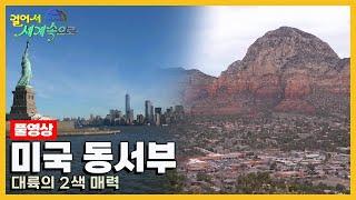 [걸어서세계속으로Full] 같은 나라, 전혀 다른 매력 '미국 동서부' Trip to United States of America (KBS 20220226)