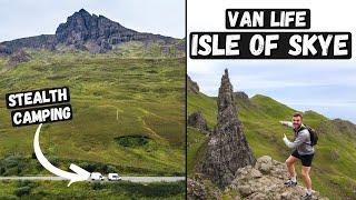 VAN LIFE ON THE ISLE OF SKYE SCOTLAND!  Van Life UK (NC500 Roadtrip) Ep.6