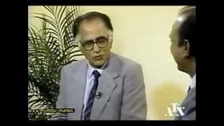 Ashfaq Hussain interviews Ahmed Nadeem Qasmi (Toronto, Canada - 1992)