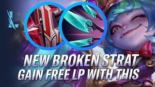 *NEW* BROKEN STRAT FOR FREE LP IN WILD RIFT! TRISTANA MIDLANE IS SO OP! Wild Rift