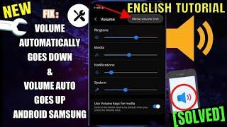 How To Fix Volume Automatically Goes Down Android/Samsung || Volume Automatically Goes Up Android