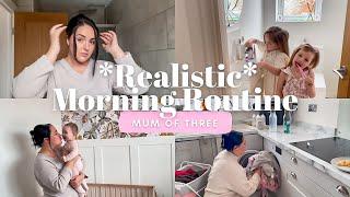 6AM MORNING ROUTINE (realistic school morning as a solo mum of 3)