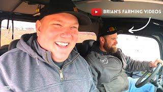 Helping @BriansFarmingVideos install 30,000ft. of Tile - YouTube Channel Crossover