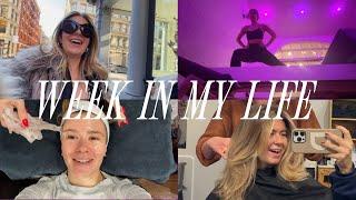 week in my life in NY: in my workout era ️ getting layers ‍️ first chemical peel ‍️