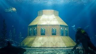 I Built an Entirely Submerged Underwater Bunker