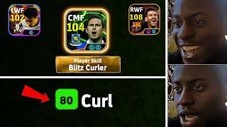 Blitz Curler F. Lampard But With 80 Curl  | New Blitz Curler Lampard Good ?  || efootball 2025