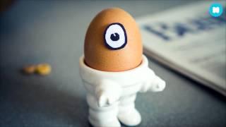 Eggbot and Eggsplorer - Deep space egg cups by Mustard