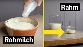 Selber Rohmilch entrahmen