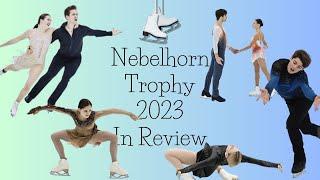 Kelly Commentates... Nebelhorn Trophy 2023! Figure Skating Review - 2023-2024 season