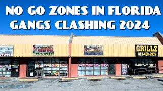 "No Go Zones" In Florida Cities As Gangs Clash 2024