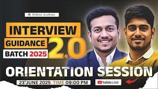 Orientation Sesssion for Interview Guidance Batch 2.O | GPSC Civil Engineering | Holistic Academy