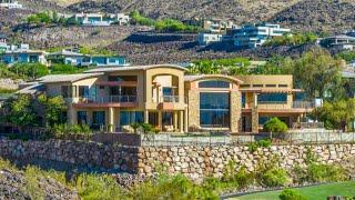 14,485 Sqft Work Of Art! $8.85M Over Looking Las Vegas, 7BD, 3DEN, 9BA, Casita, 1388 Sqft of Parking