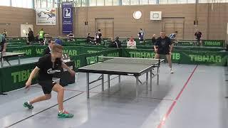 Mike Hollo   How to beat  Angie Angerer   Die Gummiwand 20200118 Neumarkt Bayerische M  Tischtennis