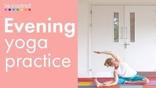 Evening Yoga Practice | Home Yoga Video | Beinspired